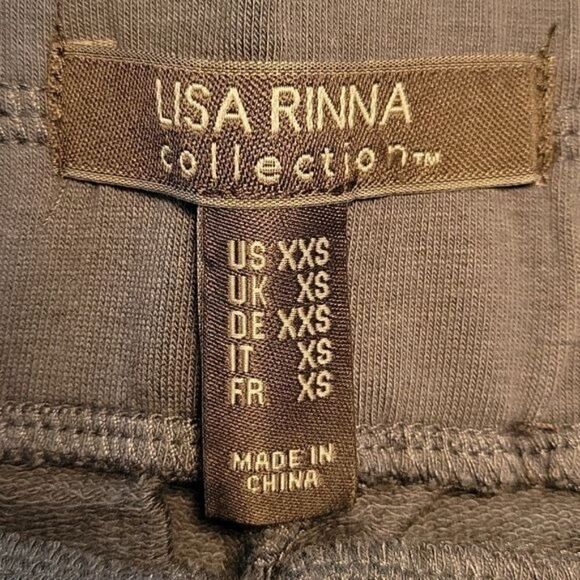 NWOT Lisa Rinna Collection Culottes with Hem Detail Sz XXS - Picture 5 of 10